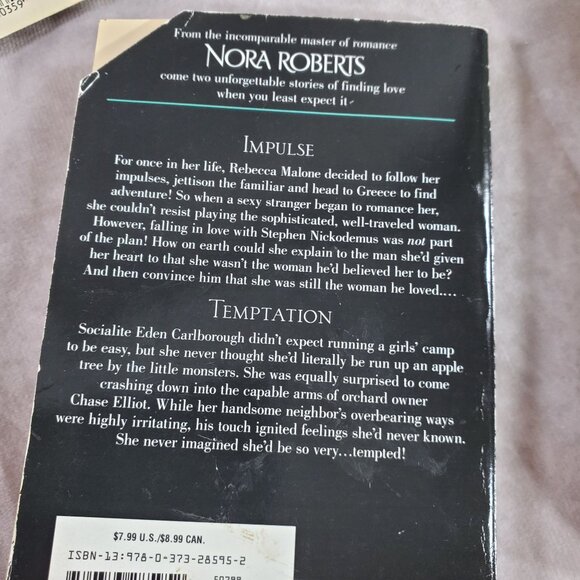 Nora Roberts Language Of Love Romance Paperback Set (5 Books) - Vintage Collecti - Picture 10 of 10